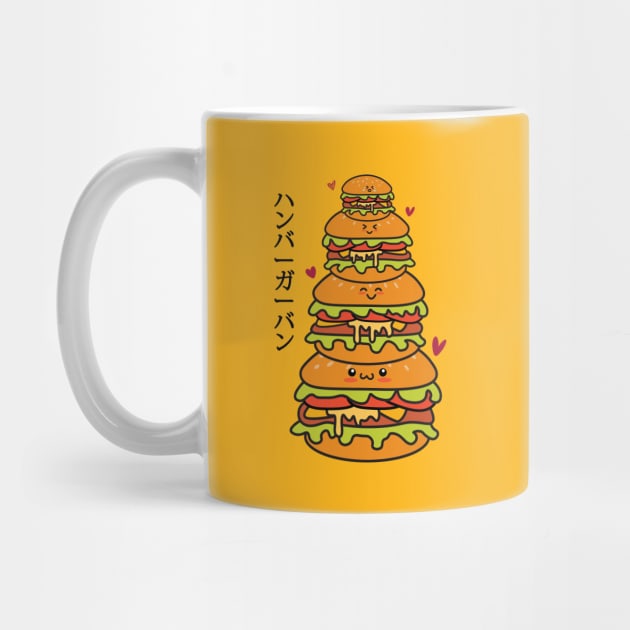Hamburger Stack by nhatartist